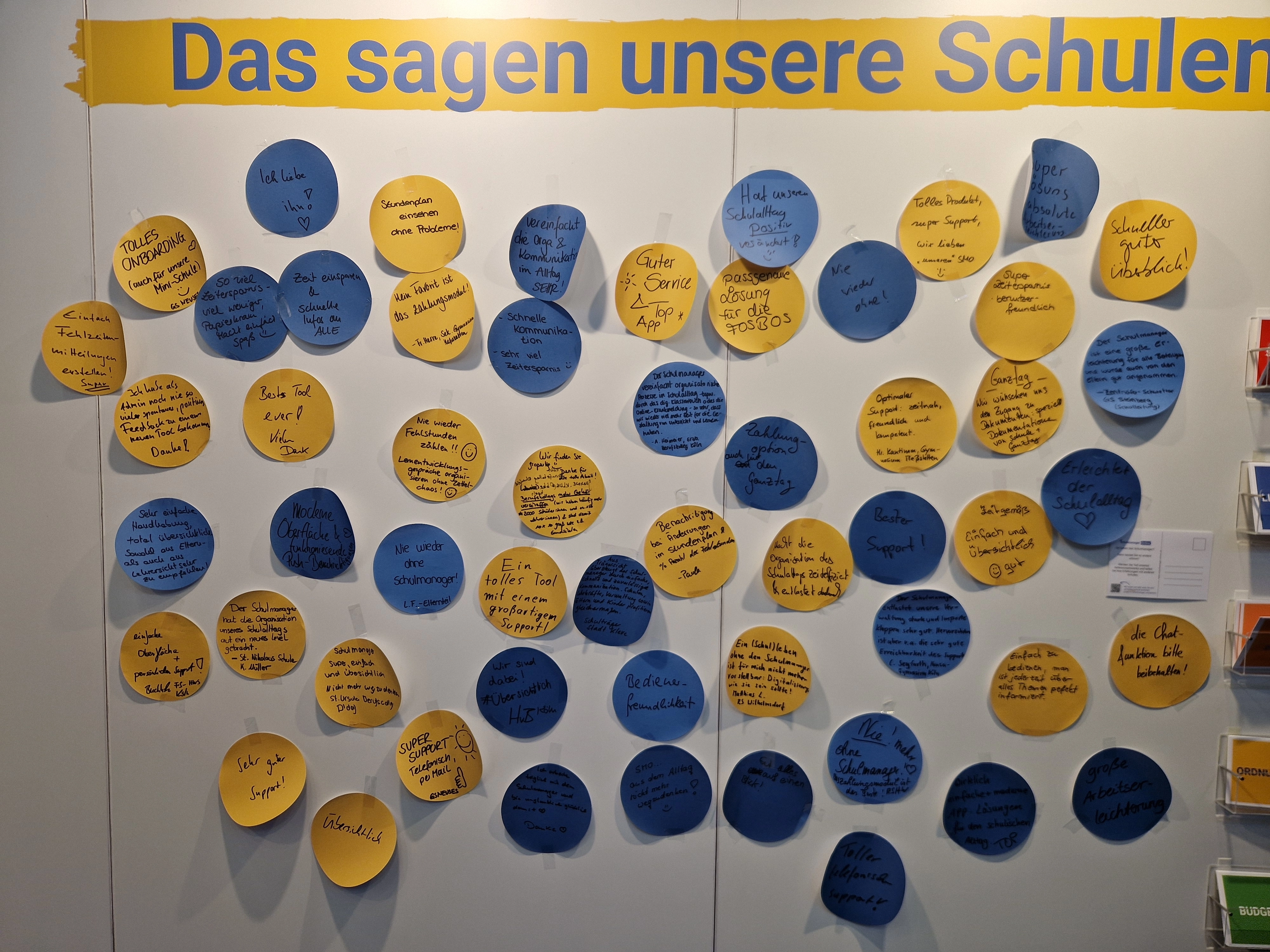 didacta feedbackwand Schulmanager Online