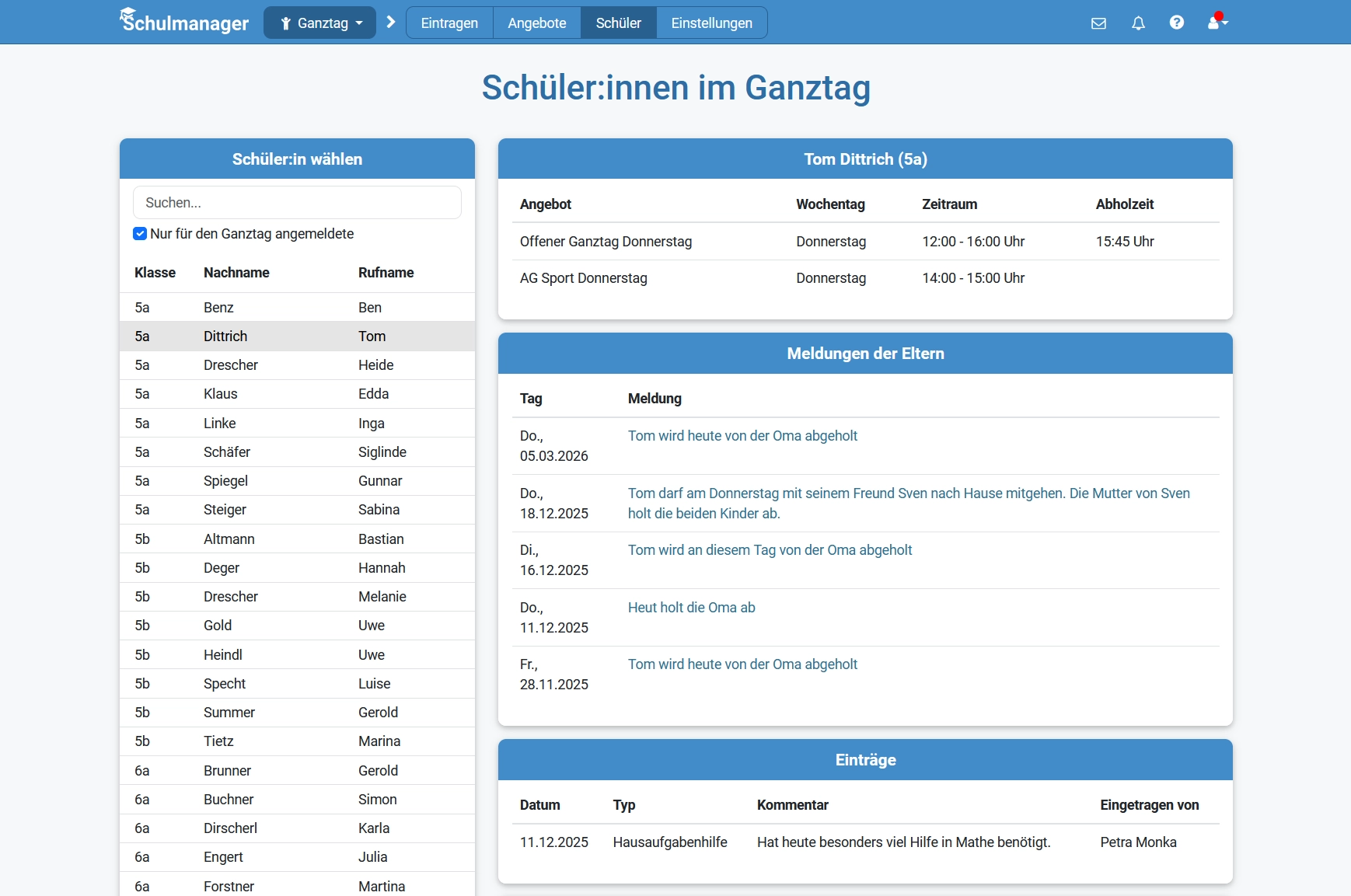 Ganztag gut organisieren  – so geht's
